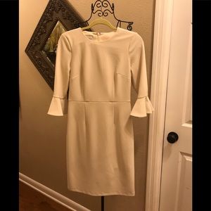 Donna Morgan Winter White Dress